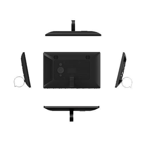 Kinstone 12英寸桌面数字标牌LCD广告显示屏